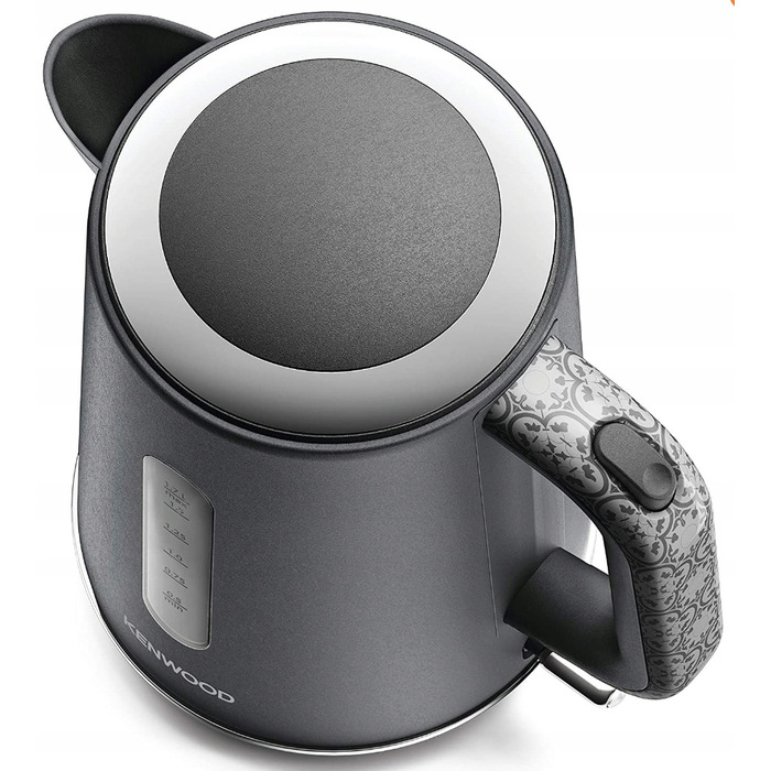 Електричний чайник Kenwood ZJP04, 2200 Вт, 1,7 л, сріблястий/сірий