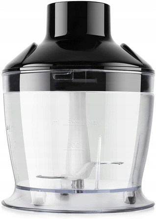 Ручний блендер Black+Decker BXHBA1500E, 1500 Вт, чорний