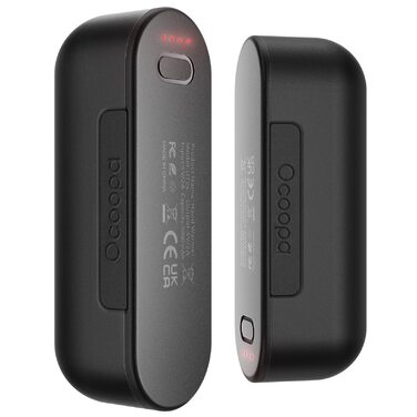 Електричний грілка для рук OCOOPA MagTwins, 10000 mAh, 2 шт., 4 режими нагріву, USB power bank для зими, чорний