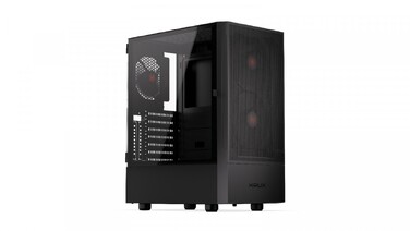 Корпус для ПК Krux Nadir Midi Tower ATX, вікно, чорний