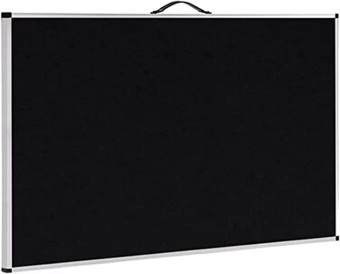 Стіл кемпінговий розкладний eSituro алюмінієвий, регульована висота 100x60x73-94 см, стільниця MDF, чорний