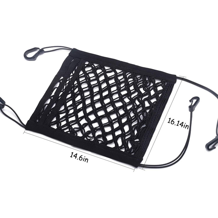 Сітка для собак у машину 120x70 см - захист та безпека на задньому сидінні для авто, позашляховиків та легкових автомобілів