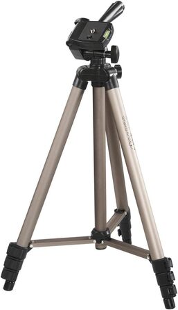Легкий штатив-тринога Hama Star 05 106-3D з 3-позиційною головкою, розкладна висота 42-125 см, колір шампань