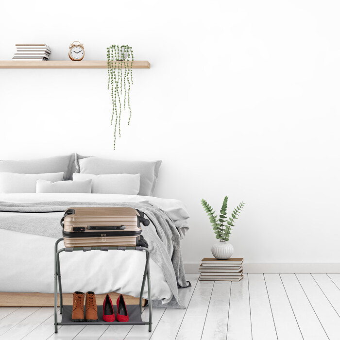 Relaxdays Folding Metal Suit Stand