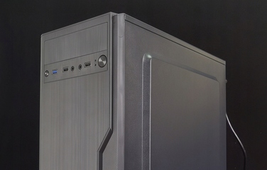 Корпус для ПК MUSETEX K2 ATX Mid Tower, загартоване скло