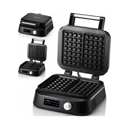 Вафельниця Kerch Siesta 2500 Вт, чорна