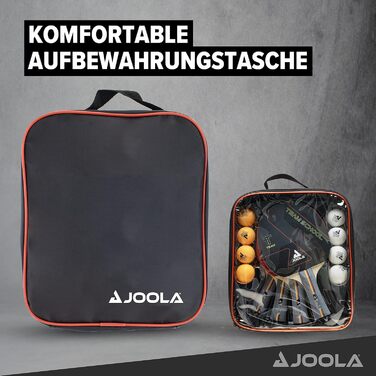 Стіл для настільного тенісу JOOLA Midsize блакитний + Набір для настільного тенісу Team School