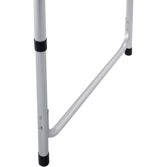 Складний алюмінієвий стіл 120 см для пікніка, кемпінгу, саду та вечірок. 3 регульовані висоти.