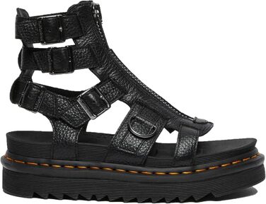 Сандалі Dr. Martens Olson Mädchen Schwarz Tante Sally 40 EU - Чорні шкіряні сандалі для дівчаток