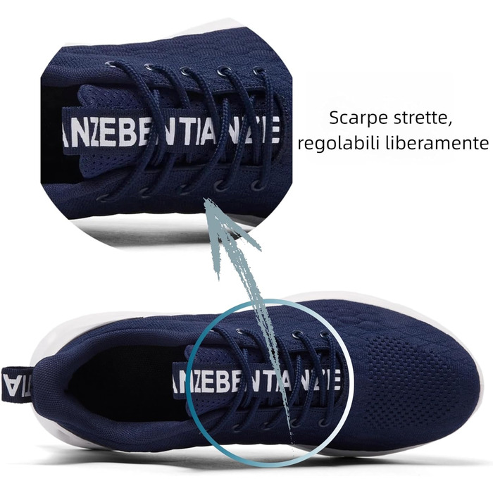 Чоловічі кросівки для бігу та занять спортом: бігові, тенісні, для фітнесу, повсякденні. Легкі, дихаючі, розмір 42 EU, блакитні