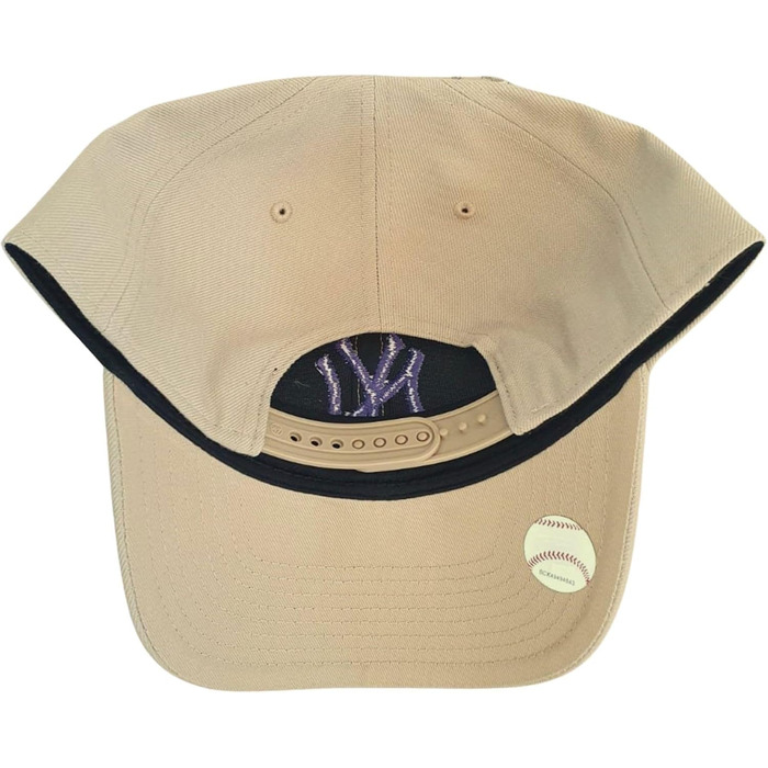 Кепка бейсболка 47 New York Yankees, регульована, з липучкою, вигнутий козирок, логотип команди