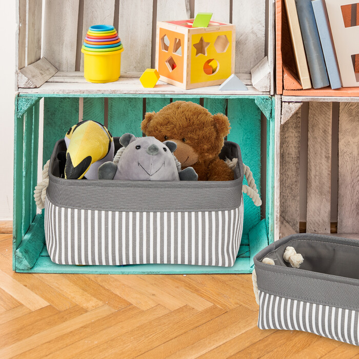 Relaxdays Storage Baskets - Set of 3 Sizes