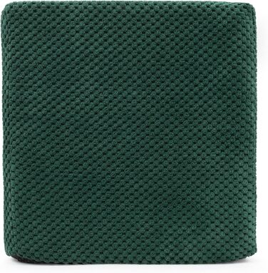 Сходинка для собак та котів, 30 см, 3 сходинки, плюшевий покрив, зелений колір