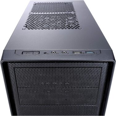 Корпус ПК Fractal Design Focus G Black Window - чорний, Midi Tower для ігрового ПК