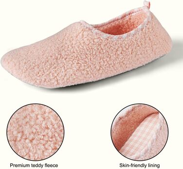 OFFCUP Теплі жіночі халати-халати з піни з пам'яті, халати для дому зимові, бавовняні халати з плюшем, халати для дому всередині та зовні (Рожевий 37 38)