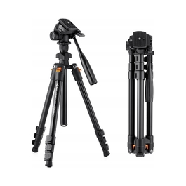 Штатив K&F Concept K234A, 162 см, чорний