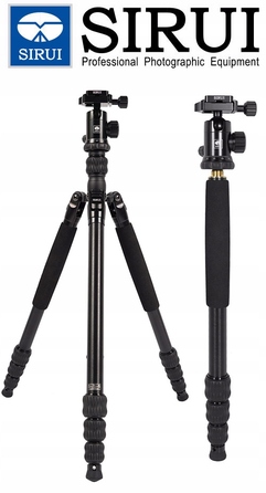 Штатив Sirui Traveler 7A (висота 168 см, навантаження 8 кг) з головкою