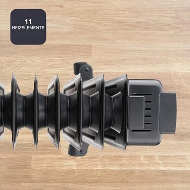 Масляний радіатор BLACK+DECKER BXRA2300E, 2300 Вт, 11 секцій, з термостатом та захистом від перегріву, чорний