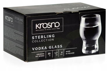 Набір стопок для горілки Krosno Mixology 35 мл, 9956 (6 шт.)