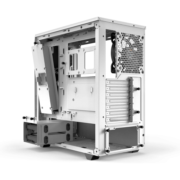 Корпус для ПК be quiet! Pure Base 500 White, 2x 140мм вентилятори Pure Wings 2, підтримка радіаторів до 360мм, білий