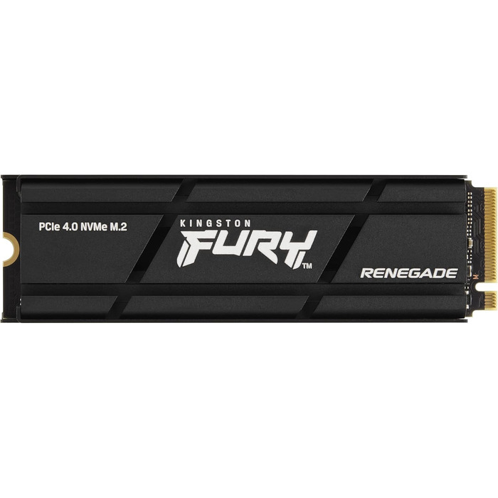 SSD Kingston FURY Renegade 500GB PCIe 4.0 M.2 NVMe з радіатором для геймерів та ентузіастів