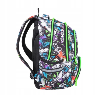 Багатофункціональний шкільний рюкзак CoolPack, багатоколірний, 24 л