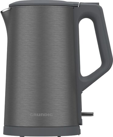 Електричний чайник Grundig WK 7340 Dark Inox: 1.5 л, 2150 Вт, автоматичне відключення, нержавіюча сталь