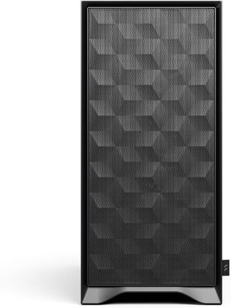 Корпус для ПК Fractal Design Pop Air 2 Black Solid, ATX, сітчастий Mesh, 3x 120 мм вентилятори, чорний
