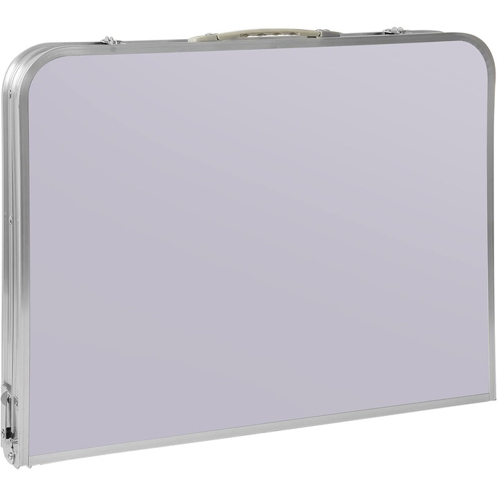 Складний столик для пікніка, 90 см, алюміній, регульована висота, легкий, для кемпінгу та саду (90 x 60 x 37/67 см)