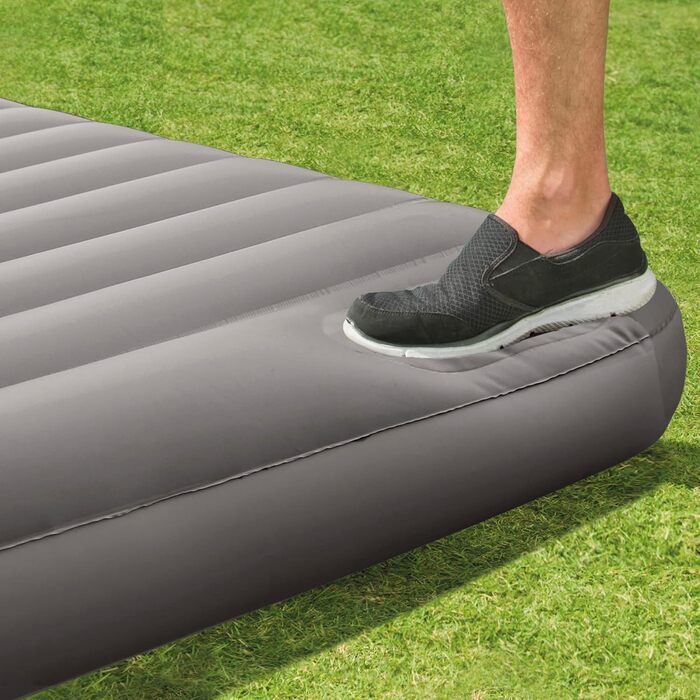 JR. TWIN DURA-BEAM DOWNY AIRBED WITH FOOT BIP - Надувний матрац для дітей з підставкою для ніг