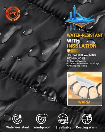 Чоловіча степкова жилетка Outdoor Ventures, чорна, XL. Ідеально для бігу, гольфу, походів та їзди на коні. Легка, пакується, гібридна модель.