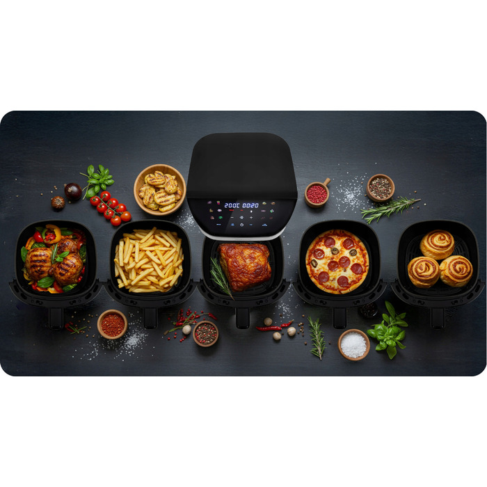 Аерофритюрниця Berdsen BD-660 1700W, 8л