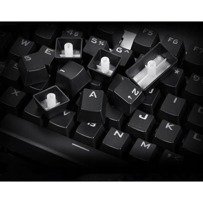 Механічна ігрова клавіатура HP GK100, підсвічування, повнорозмірна, USB