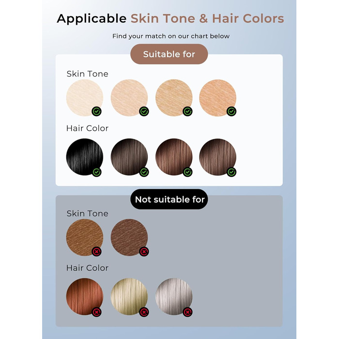 Пристрій для епіляції Rose з охолодженням, 9 рівнів, 600 нм світло, для жінок та чоловіків, для обличчя, бікіні-зони та тіла