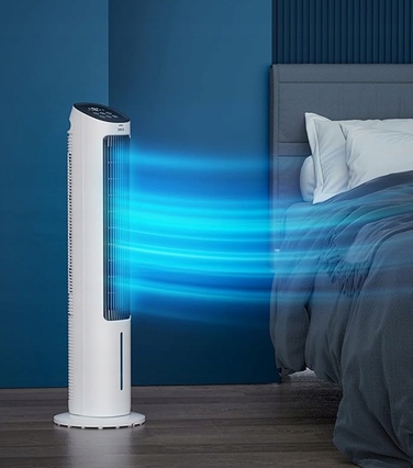 Колонний вентилятор Zilan TOWER FAN COOLER, білий