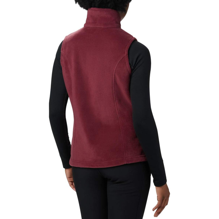 Жіночий жилет Columbia Benton Springs Plus Size з флісу (XL Petite, Бордовий)