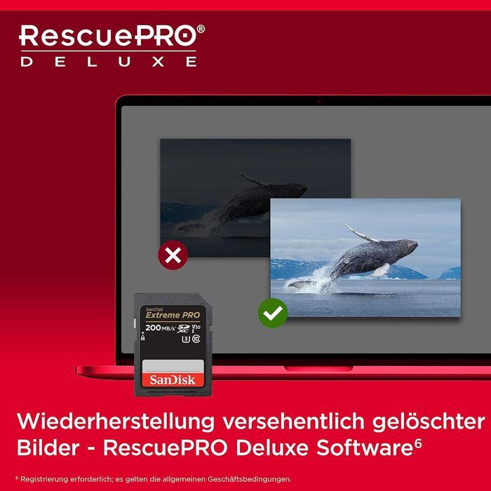 Карта пам'яті SanDisk Extreme PRO SDXC UHS-I 256 GB V30 U3 (швидкість до 200 МБ/с) для 4K UHD відео