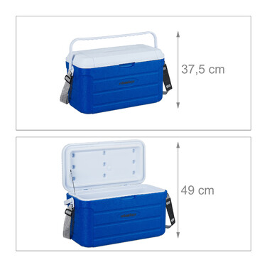 Relaxdays 20 l Cooler Box with Carrying Handle