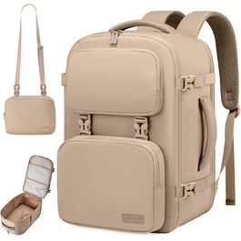 LOVEVOOK Рюкзак для ручної поклажі, 40L, жіночий, для ноутбука 17.3