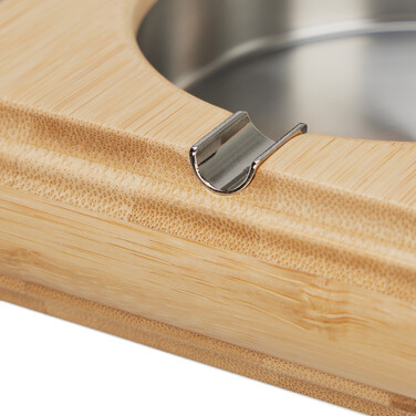 Relaxdays Bamboo Ashtray