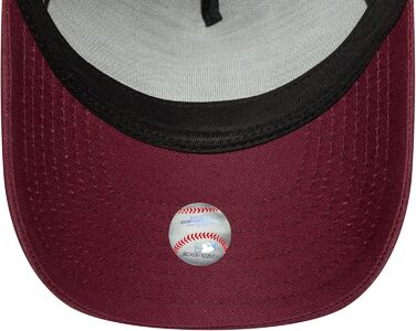 Кепка New Era A-Frame Trucker з регульованим козирком, сітка, літня бейсболка, універсальний розмір, Los Angeles Dodgers, темно-червона