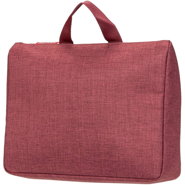 Сумка для туалетних аксесуарів Reisenthel Toiletbag XL Twist Maroon з гачком, водовідштовхувальне покриття