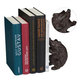Relaxdays Animal Bookends