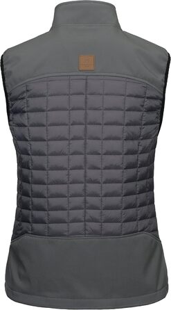 Little Donkey Andy Легка пухова жилетка для жінок, тепла безрукавна куртка для активного відпочинку, походів, бігу, подорожей, XL, темно-сірий