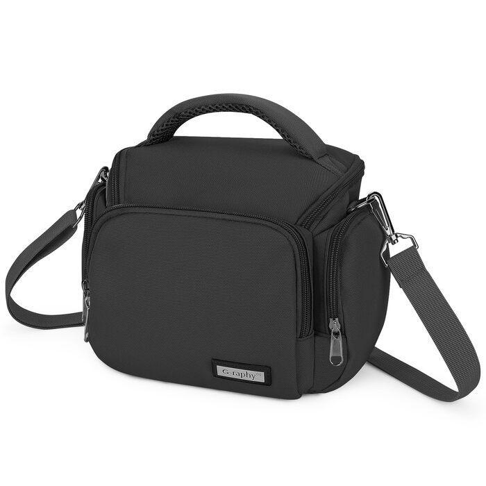 Сумка для камери Baigio: фотосумка для DSLR/SLR камер, об'єктивів та аксесуарів (чорна)