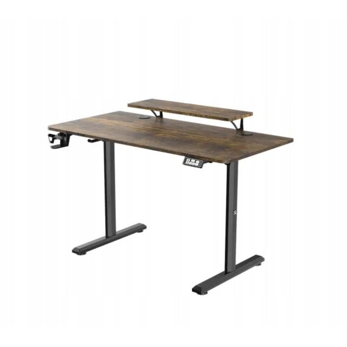 Ігровий стіл Ultradesk HIGHLANDER 120 см, з регулюванням висоти, коричневий