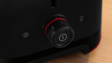 Тостер Bosch TAT3M123, чорний, 950 Вт