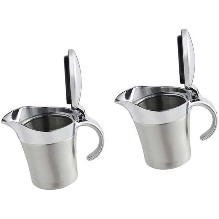 Tenlacum Sauce Pot, Thermo-Sauce, Serving Pitcher, Kitchen Utensils, Spout (2 pieces)