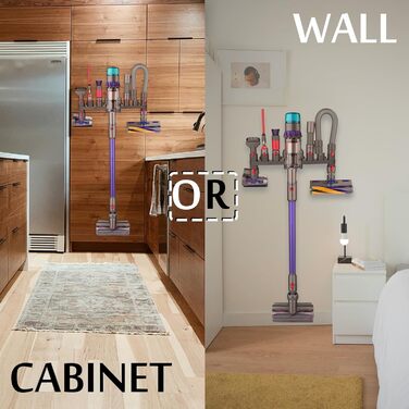 Кріплення-організатор для пилососів Dyson V7, V8, V10, V11, V12, G5, GEN5 Detect/Cyclone/Absolute/Torque Drive