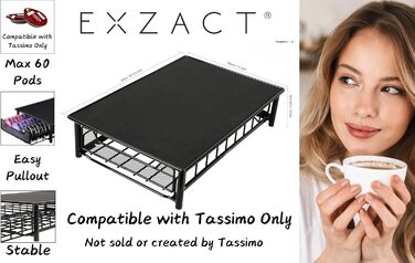 Тримач для капсул кави Tassimo EXZACT (52 шт.), обертається